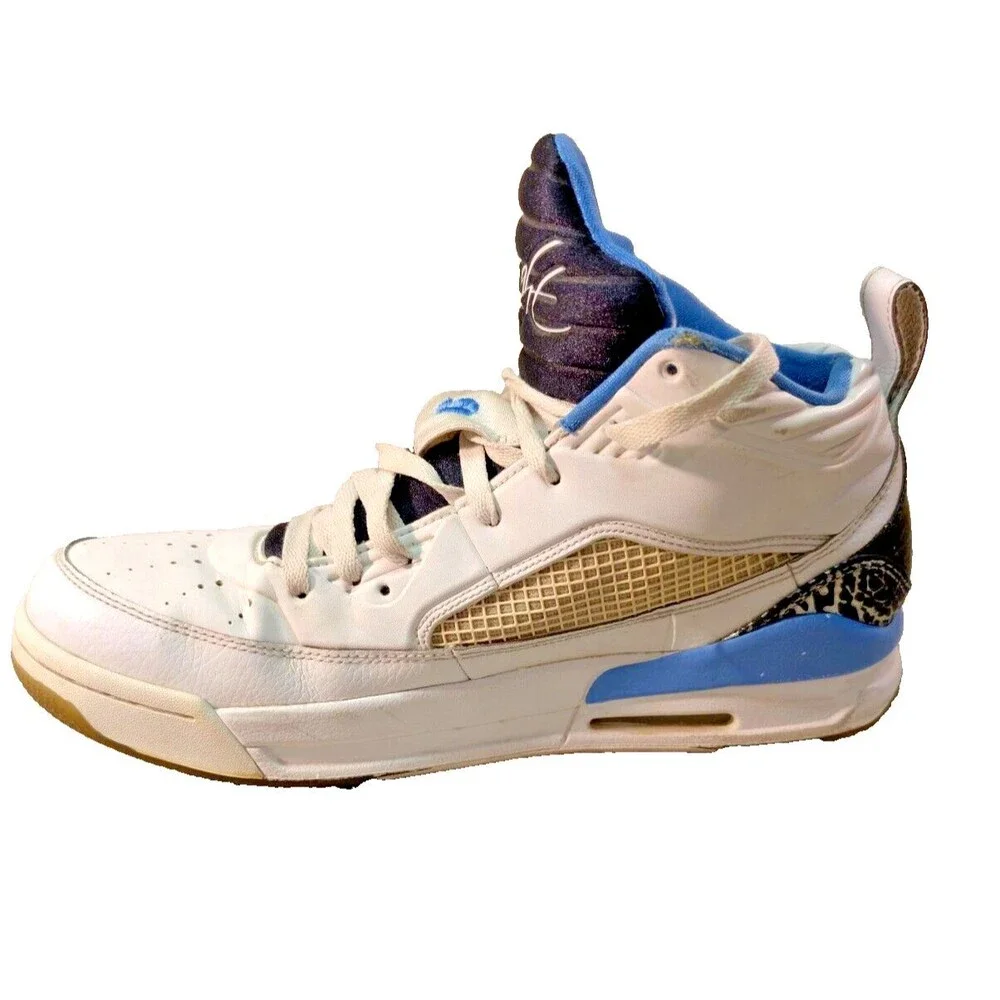 Jordan Flight Origin 2 Men’s 11.5 White Blue Tan 715226‑145 Athletic Shoes